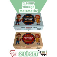 2.sınıf Türkçe-Matematik Akordiyon Bilgiler Seti