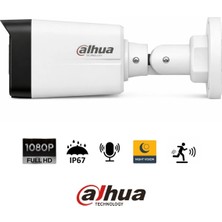 Dahua IPC-HDW1230TC1-SA 2mp 2.8mm Poe Bullet Güvenlik Kamerası Sesli