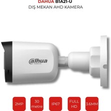 Dahua HAC-B1A21-U-0360B 2mp Ir Bullet Güvenlik Kamerası 3.6mm Lens