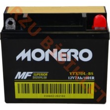 Monero YTX7DL - Bs - [KT125] [148*60*128] Akü