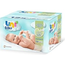 Uravas Store Uni Baby Hassas Dokunuş Islak Mendil 12*52 Yaprak