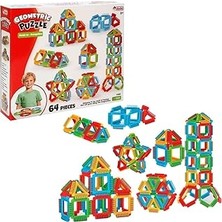 Uravas Store Dede Geometrik Puzzle 64 Parça