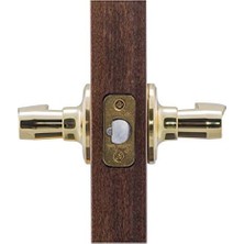 WL2220PB Kapı Kolu, 7,62 x 12,7 x 17,32 Cm, Cilalı Pirinç