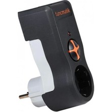  tunçmatik tsk19020 1li enerji koruma powersurge 1li siyah priz 1050 joule priz