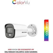 Hikvision DS-2CE10DF0T-PF 3.6mm Bullet Gece Renkli Colorvu Kamera