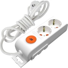  ri-tech 2 li 1 metre anahtar topraklı grup priz