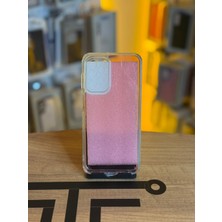 Avcı Teknoloji Market Samsung A23 Uyumlu Parıltılı Desenli Renkli Şeffaf Silikon Kılıf