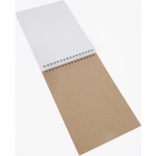 Skygo The Starry Night, 1889, A4 Eskiz Defter I, Çizgisiz, 50 Sayfa, 100 Gram, Beyaz Renk, Spiralli,