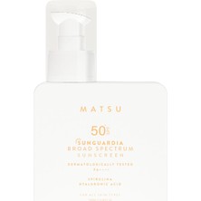 Matsu Professional Sunguardia Broad Spectrum, 50+ Spf Leke Karşıtı Güneş Koruyucu Krem, 100 ml