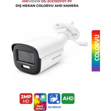 Hikvision DS-2CE10DF0T-PF Colorvu Bullet Kamera 2mp Gece Renkli