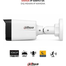 Dahua IPC-HDW1230TC1-SA 3.6mm Dahili Mikrofonlu Bullet Ip Kamera