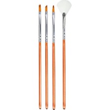 - Neon Fırça Seti/çocuklar ve Yetişkinler Için Hobi Boya Fırçaları/ahşap, Cam, Metal, Kumaş, Tuval Boyama Seti/akrilik Boya, Sulu Boya, Guaj Boya, Yağlı Boya Için Kullanıma Uygundur (4)