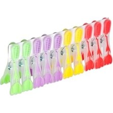 Lale Desenli Silikon Mandal, Şeffaf, 30 Adet