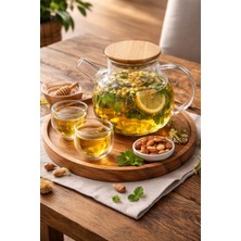 RD Mağaza Şerit Modelli Cam Demlik