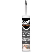 Selsil Silikon 280 Gram Şeffaf