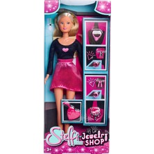 105733707, Steffi Mücevher Mağazası Eğlencesi, Steffi Bir Kuyumcu Dükkanında Çeşitli Kolye ve Küpelerle, Özel Kıyafetli, 29 cm