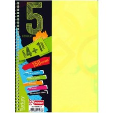 Mikro Defter A4 150 Yp.exclusıve 4+1 Ayraçlı