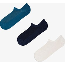 Penti Erkek Low Key 3 Çift Sneaker Çorap