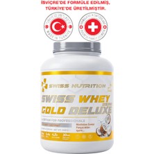 Swiss Nutrition Swiss Whey Gold Deluxe Series Protein Tozu 1650 Gram  55 Servis