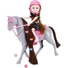 Uravas Store Binici Belissa Yarış Atı 53810 - Kahverengi Yeleli At