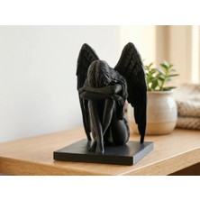Teknokup Ağlayan Melek – Kanatlı Figür (15CM)