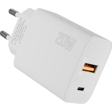  hytech hy-xt75 20w pd +usb qc 3.0 18w beyaz ev hızlı şarj adaptör