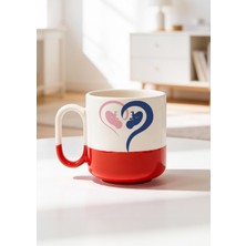BB Design Balon Ayıcık Tasarımlı Seramik Baskılı Pro Kupa Bardak 330ML