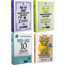 Pegem Akademi Yayıncılık 2026 Meb Ags Öabt Ilköğretim Matematik Öğretmenliği Çözümlü 7 Deneme-Çıkmış Sorular-Ags 10 Deneme