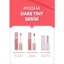 Uzun Süre Kalıcı, Bulaşma Yapmayan, Kadifemsi Bitiş Sunan Tint Dare Tint Melty  (Rosy Cloud)