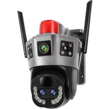  okam o-kam 4445 wifi 10x optik zoom ptz güvenlik kamerası gri