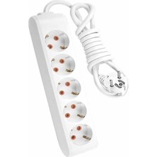  multi-let 5 li topraklı 1 metre kablolu priz (90113501