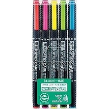 Uravas Store Zebra Optex Care Wkcr1-5 C Floarasan Marker (10-Color Set)