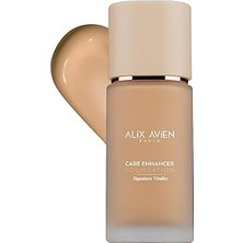 Uravas Store Alix Avien Kırışıklık Karşıtı Nemlendirici SPF30 Parlak Bitişli Fondöten Care Enhancer 816 Amber Ho