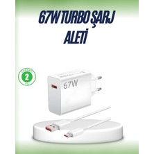 67 Watt Çift Turbo Şarj Adaptörü  Reno 4 5 6 Uyumlu - TK002M-6W3172