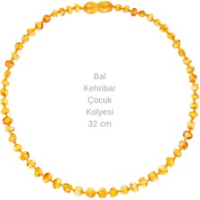 Layline Barok Unisex Sertifikalı Bebek Kehribar Kolyesi