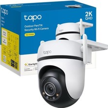  tp-link tapo c520ws 2k qhd gece görüşlü 512gb micro sd destekli wi-fi kamera