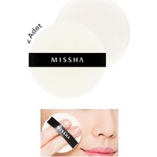 Pudra Uygulaması Için Makyaj Süngeri (Yuvarlak) Compressed Flocking Puff 2 Adet