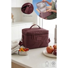 Lucina Olly Isı Yalıtımlı Termal Beslenme Su Geçirmez Yemek Çantası