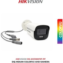 Hikvision DS-2CE10DF0T-PF Bullet Kamera 3.6mm Gece Renkli Colorvu