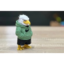 Teknokup Kapüşonlu Havalı Kartal Figürü (10CM)