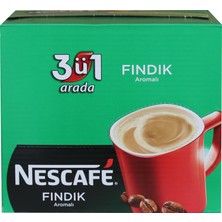  nescafe 3ü1 arada fındıklı kahve 17g leia hazelnut 12515292 (48 li paket)