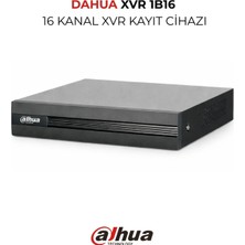 Dahua XVR1B16-I/T 16 Kanal CCTV Kayıt Cihazı 1920 x 1280 Çözünürlük ve H.265+ Video Sıkıştırma