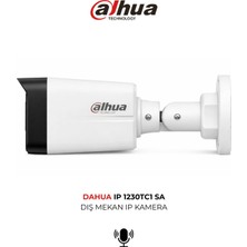 Dahua IPC-HDW1230TC1-SA 3.6mm 2mp Gece Görüşlü Bullet Ip Kamera Dahili Mikrofon