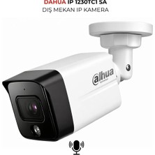 Dahua IPC-HDW1230TC1-SA 2mp H.265+ 2.8mm Bullet Kamera Sesli