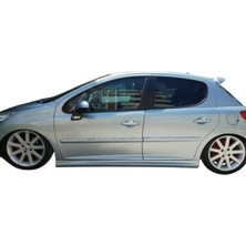 🚗 Peugeot 207 Yan Marşpiyel (Plastik) 💥 Sportif & Estetik Görünüm | Boyasız