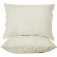 First Choice %100 Pamuk Saten 200 Tc (80 Tel) 2’li Yastık Kılıfı Seti - 50X70 cm