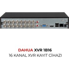 Dahua XVR1B16-I 16 Kanal Xvr Dvr 5in1 Kayıt Cihazı Full Hd