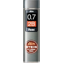 Pentel Ain Stein 0.7 mm 2B 40'lı Min (Uç)