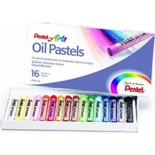 Pentel Arts Yağlı Pastel Boya - 16 Renk / YPHN16