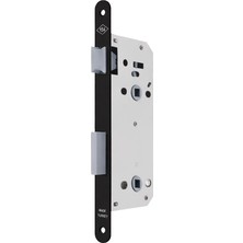 Nobel Sessiz Gömme Kilit Siyah 40X23 mm Oval Wc